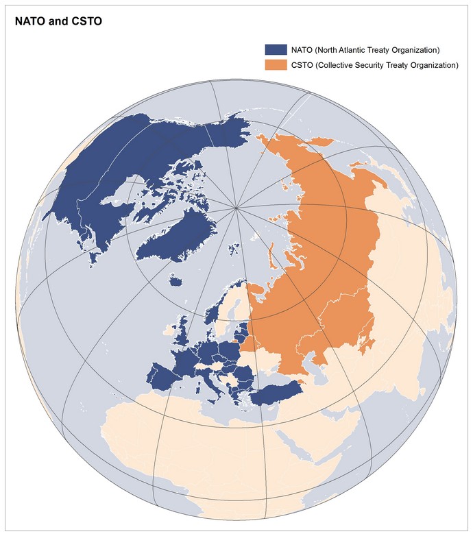 Карты НАТО