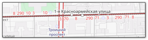 Карта транспорта Санкт-Петербурга