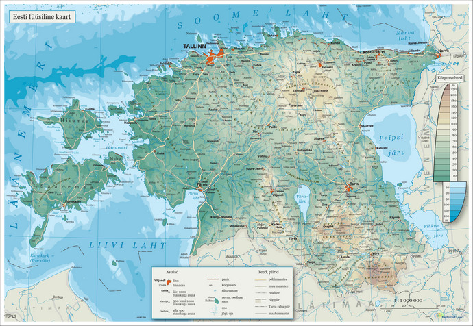 Карты Эстонии