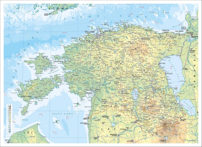 Карты Эстонии