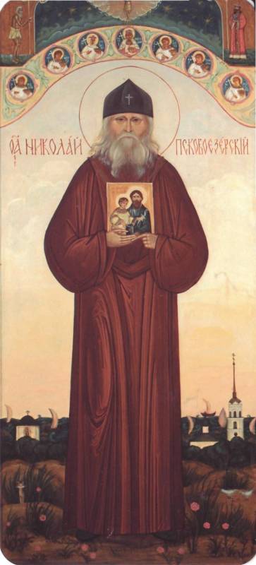Святой Праведный Псковоезерский Старец Николай