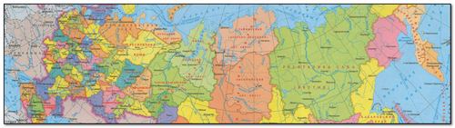 Административная карта России