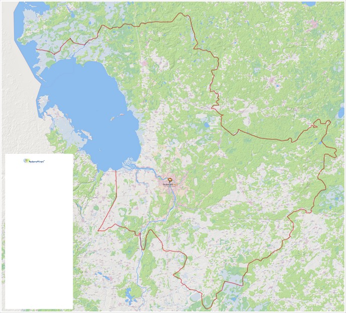 Карта Псковского района