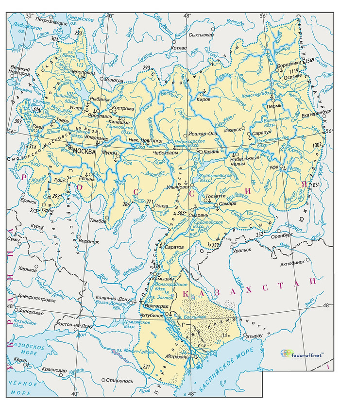 Как найти реку Ахтуба на карте: полезная информация о данном водоеме