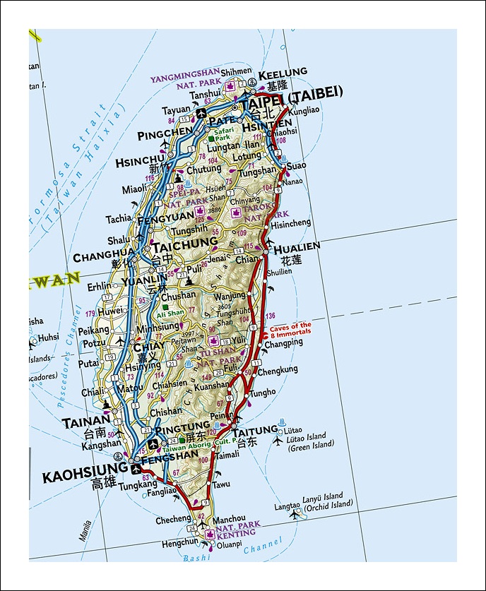 Где тайвань карте показать. Тайвань подробная карта. Остров Тайвань на карте. Тайвань карта географическая.
