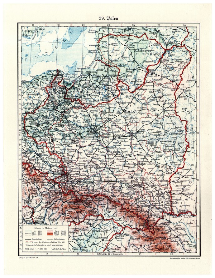 Карты Польши до 1939 года — ВСЕ КАРТЫ — КАТАЛОГ КАРТ — КАТАЛОГ ФАЙЛОВ —Сайт Федорова Евгения Евгеньевича