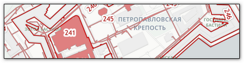 Кадастровая карта Санкт-Петербурга (2022 г.)