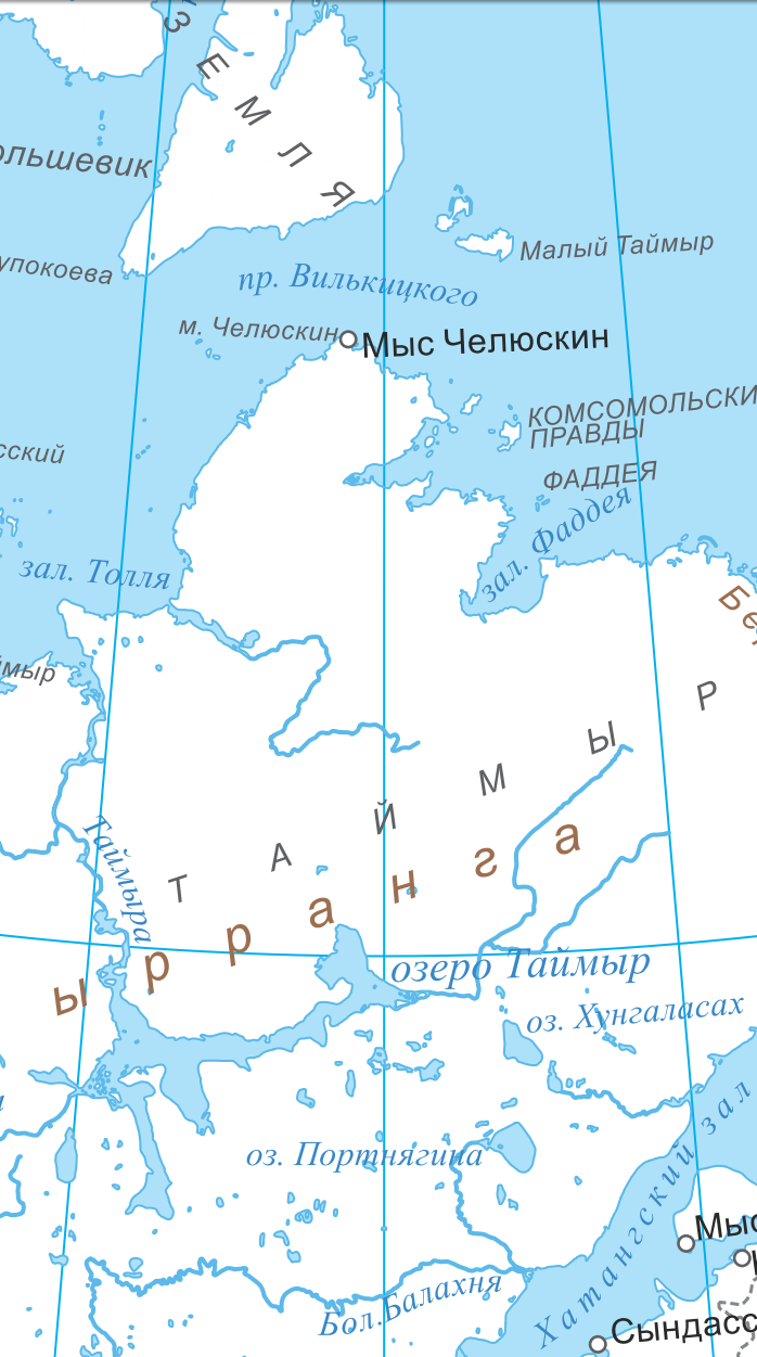 Векторная бланковая карта РФ БК РФ-БЛ2