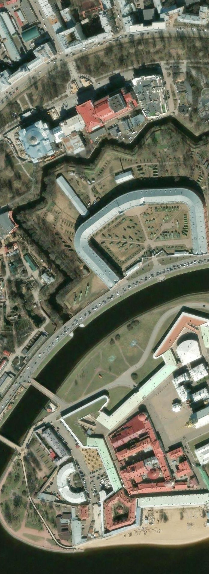 Спутниковая карта Санкт-Петербурга СПБ-СЦ z18 Р25