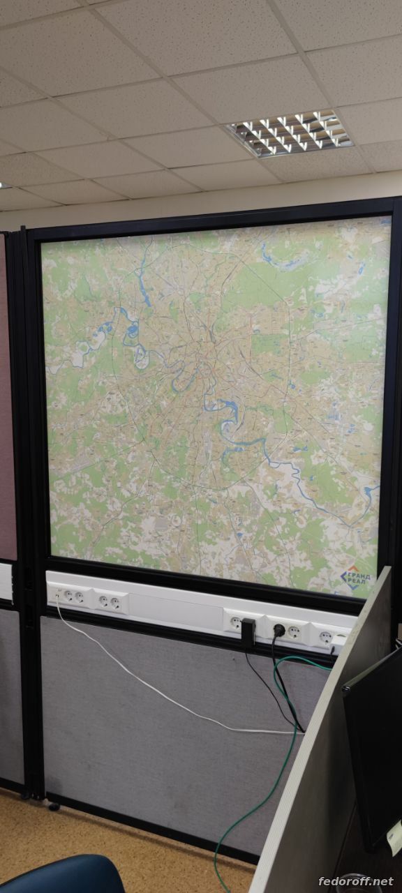 Векторная карта метро Москвы ВКММ23