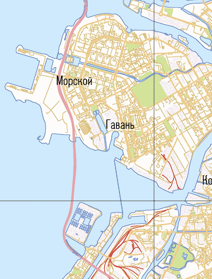 Карта СПб