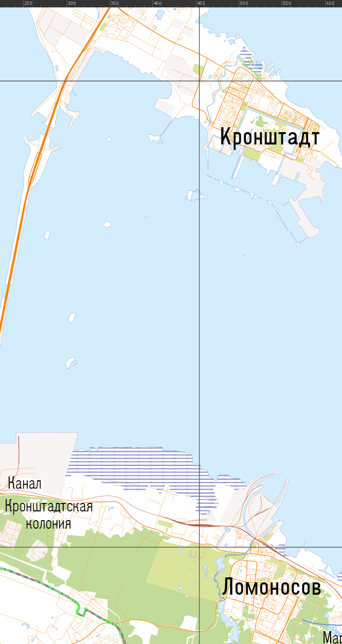 Векторная карта СПБ-В