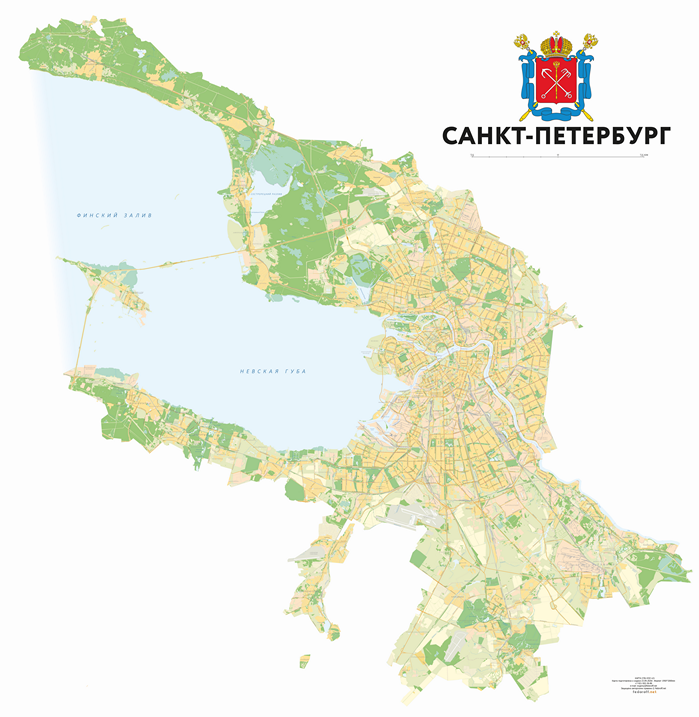 Векторная карта СПБ-УОО