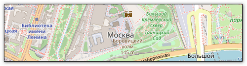 Подробная карта Москвы 2022