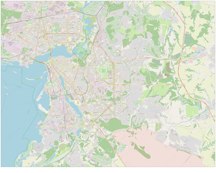 Карта Казань-ГММ