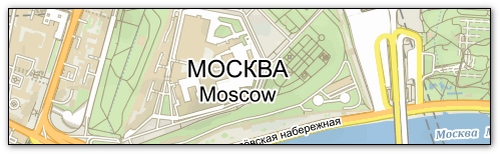 Карта Москвы МКАД