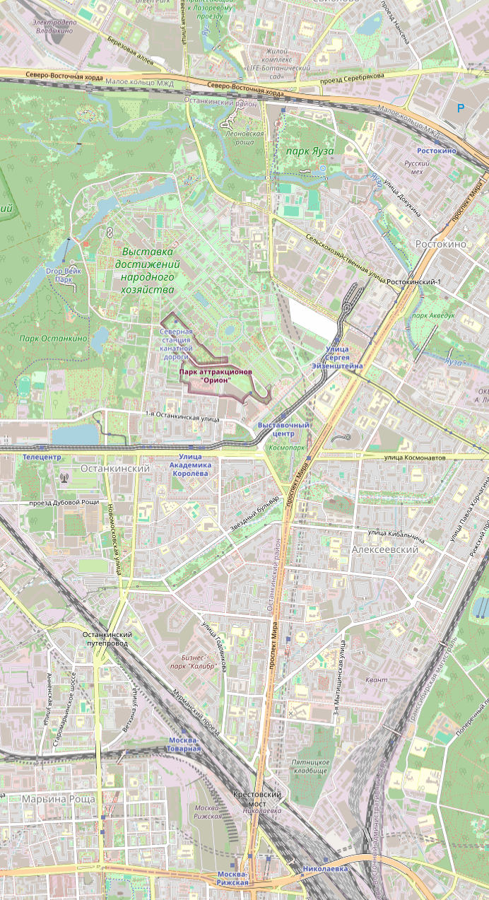 Подробные карты Москвы 2024