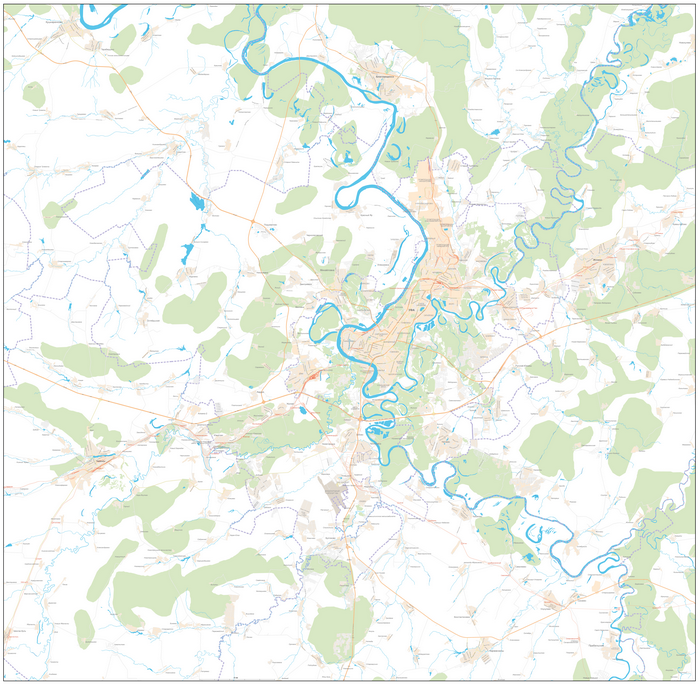 Векторные карты Уфы для скачивания и печати AI SVG EPS PDF CDR Векторные карты Уфы для скачивания и печати AI SVG EPS PDF CDR