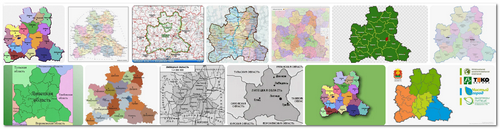 Карты Липецкой области