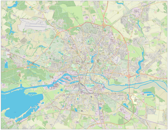 Карта Калининград-ГММП