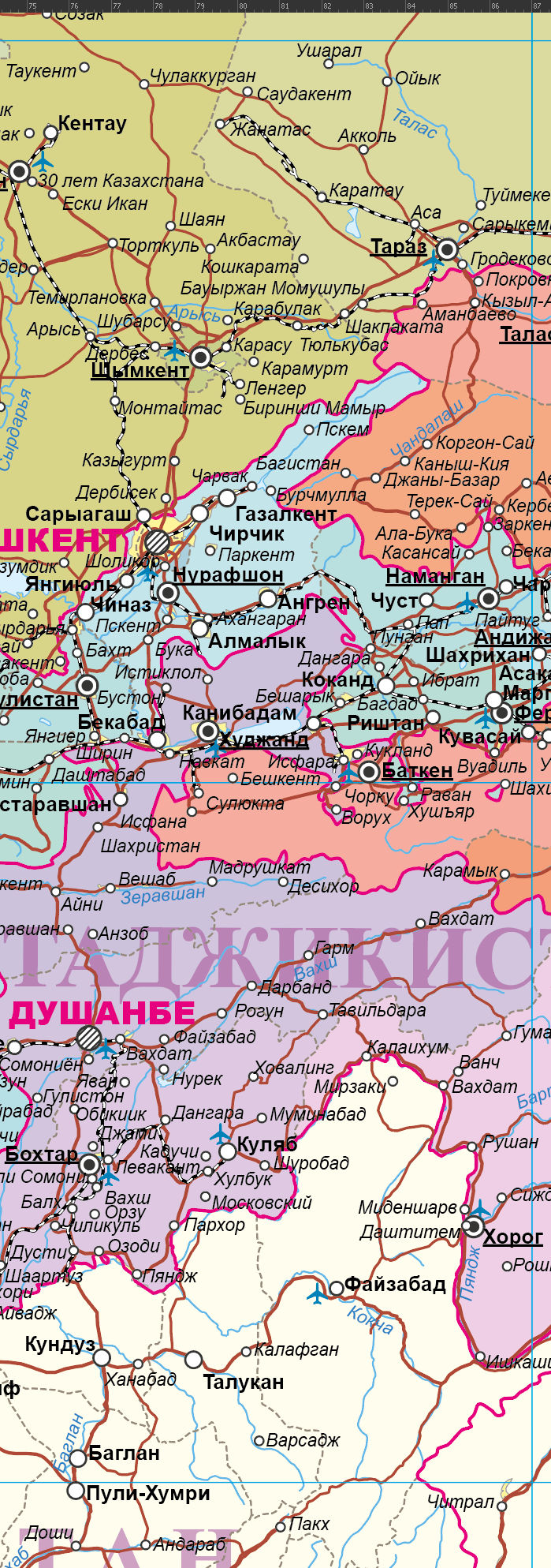 ЦЕНТРАЛЬНАЯ АЗИЯ-АБЕ