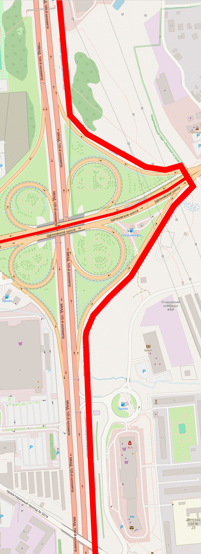Карты Восточного административного округа Москвы (ВАО)