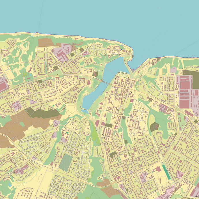 Векторные карты Чебоксар для скачивания и печати AI SVG EPS PDF CDR