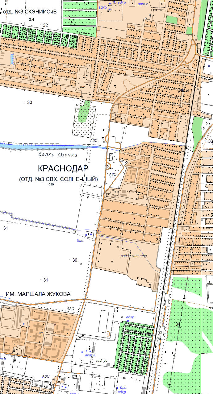 Карты Краснодара