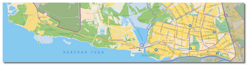 Векторная карта Приморский район-УН