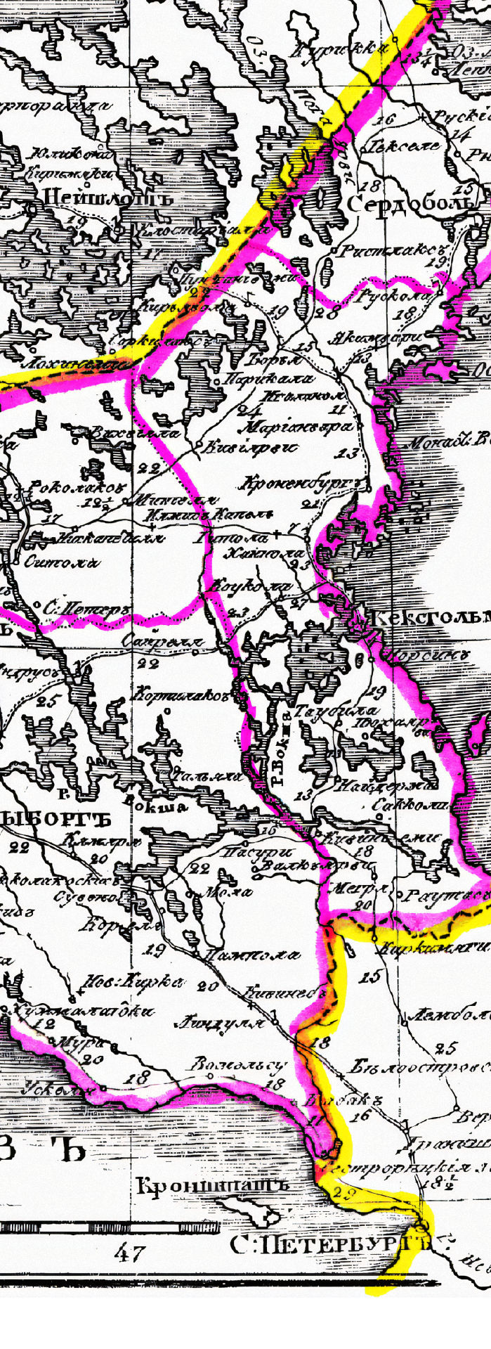 Карты Выборгской губернии Карты Выборгской губернии