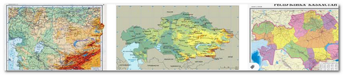 Карта Казахстана 2021