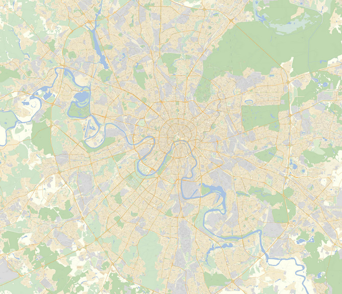 Подробная Карта Москвы На Фото
