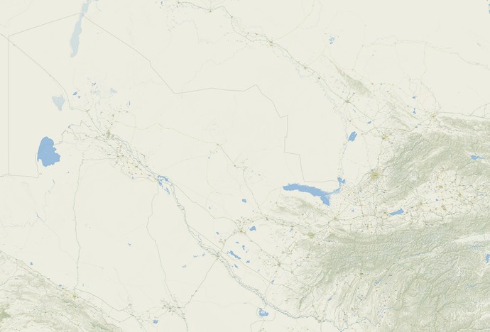 Карты Узбекистана