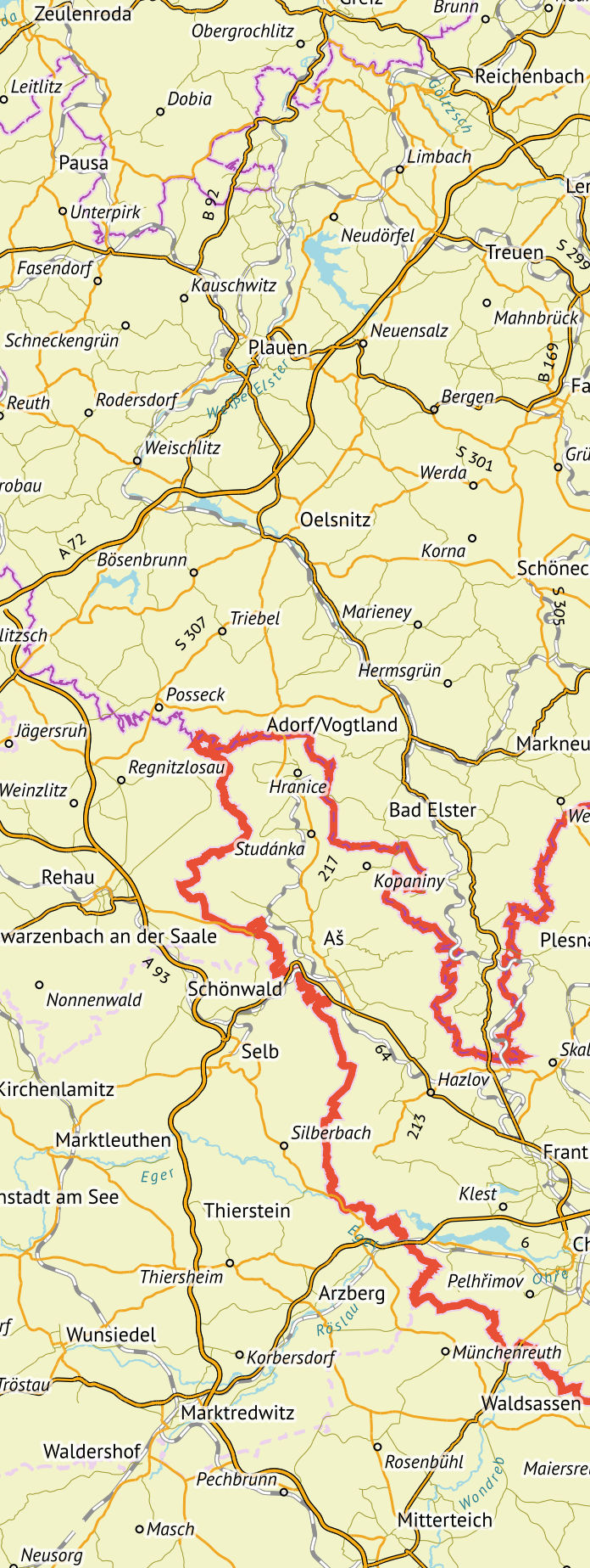 Векторные карты Чехии для скачивания и печати AI SVG EPS PDF CDR