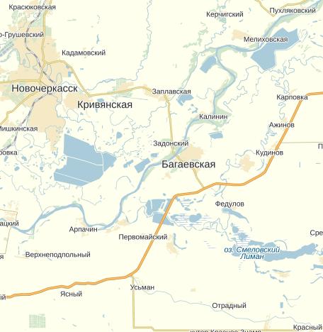 Карты Ростовской области