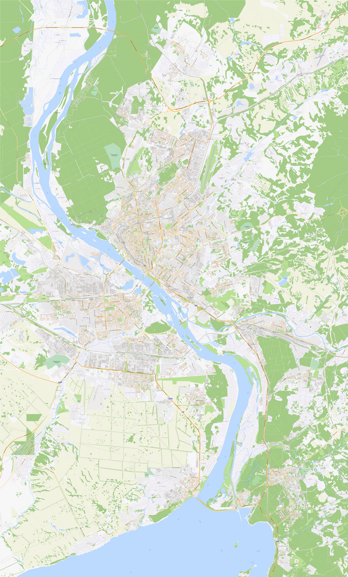 Карта Новосибирск-НСПД