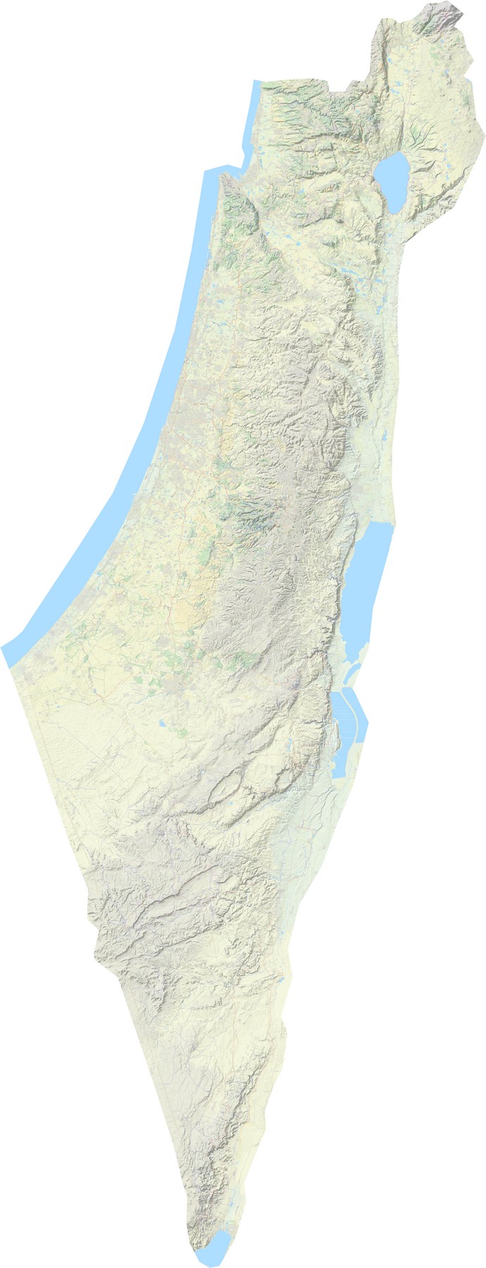 Карты Израиля