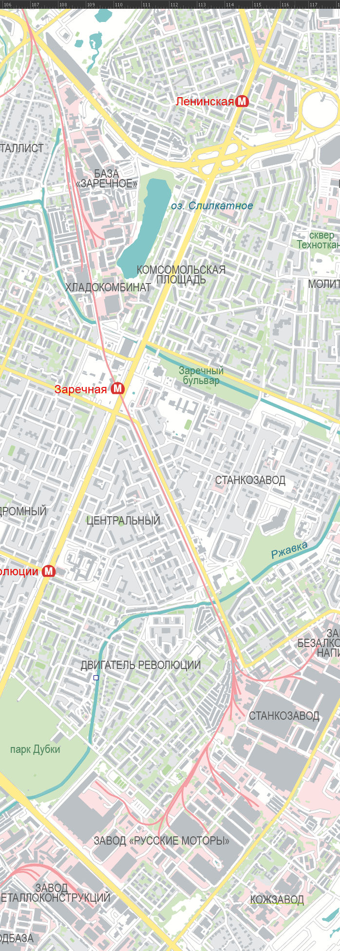 Векторные карты Нижнего Новгорода для скачивания и печати AI SVG EPS P