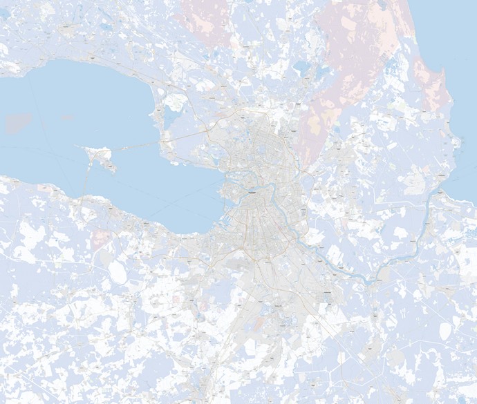 Карты Большого Санкт-Петербурга [агломерация]