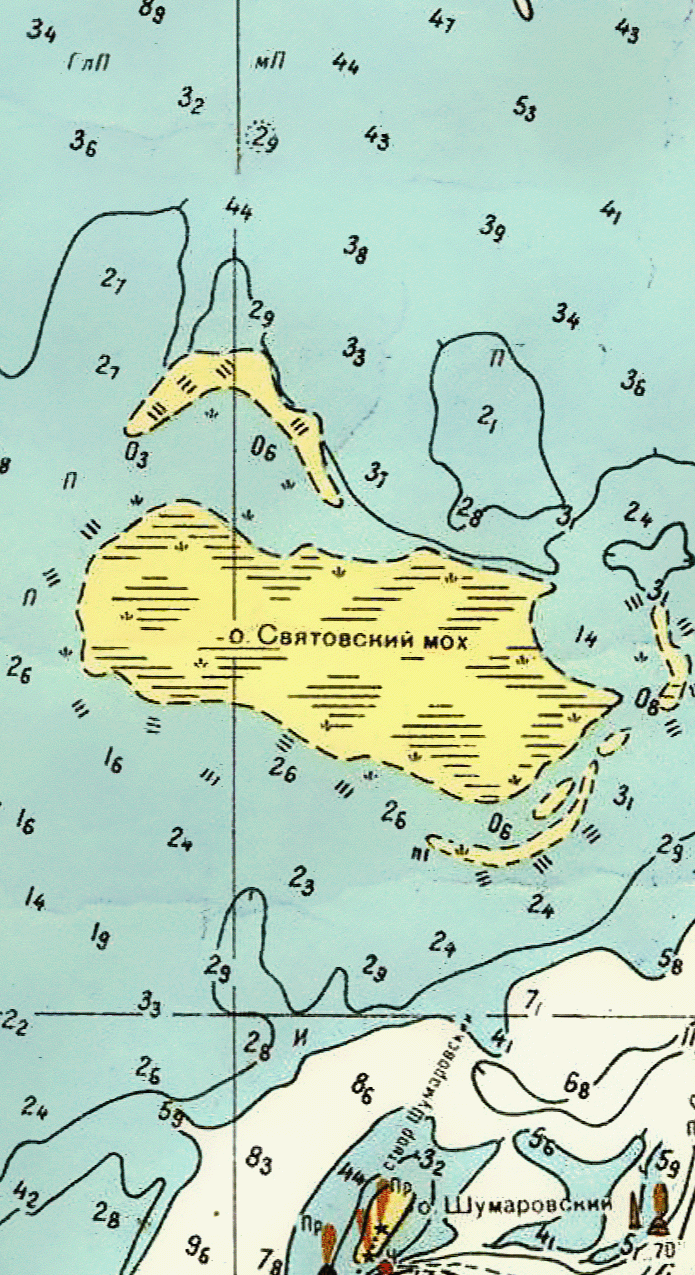 Карты Рыбинского водохранилища [глубины] PDF PNG JPG GeoTIFF