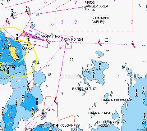Гидрографическая карта Финского залива