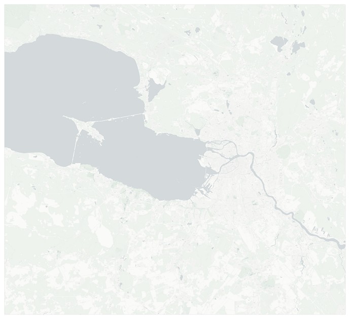 Контурные карты Санкт-Петербурга