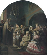 Перов В. И. «Проповедь в селе» 1861